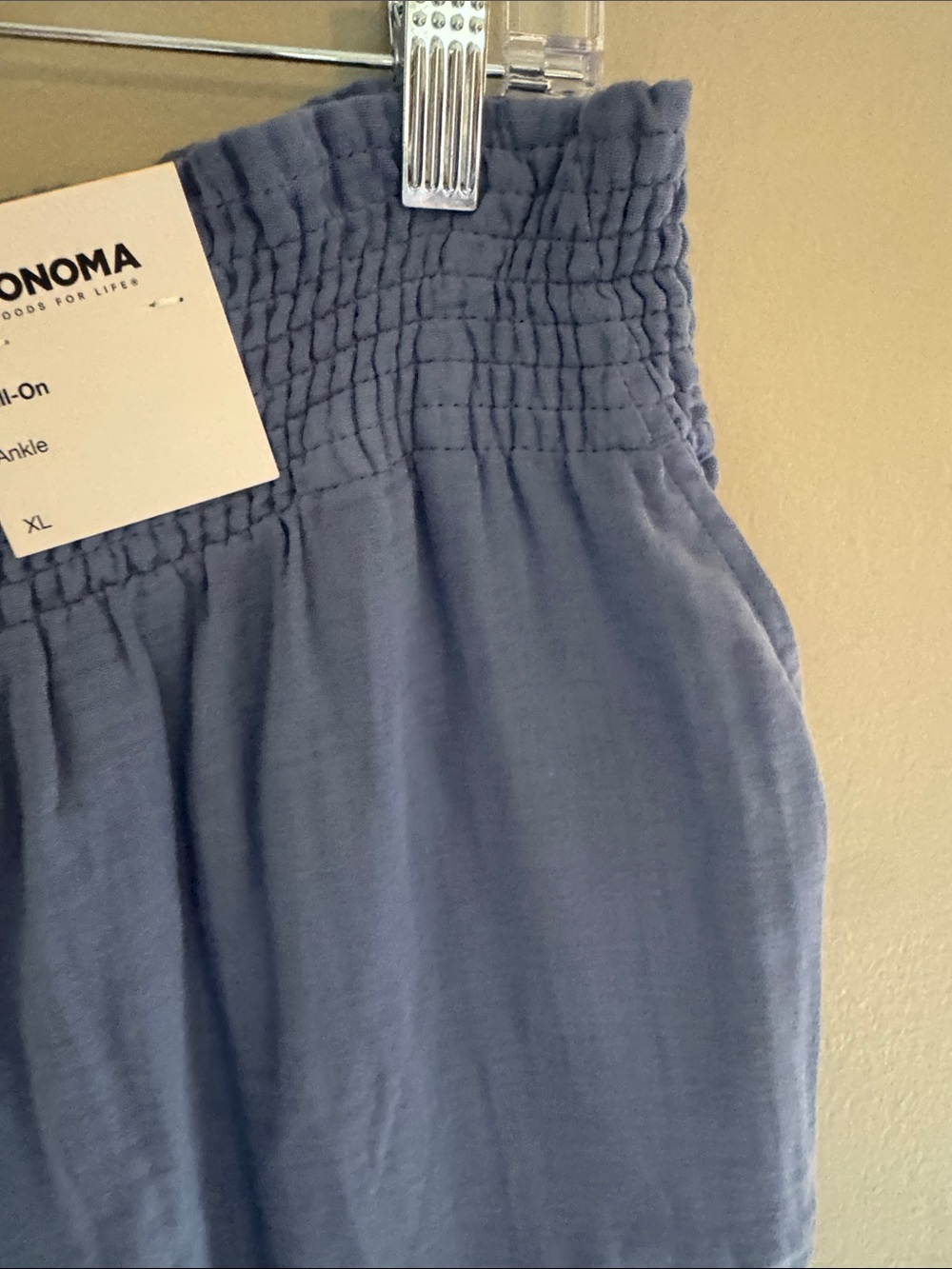 Sonoma Relaxed Pull-On Joggers in Slate Blue - Picture 12 of 12